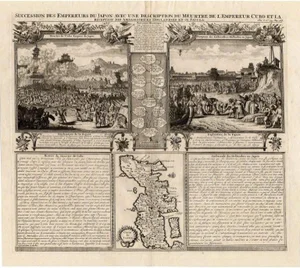 Antique Engravings of Japan, 1732