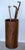 Cabin Rustic Hand Hollowed Tree Trunk Umbrella Stand For Sale - Image 3 of 11