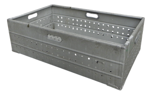 Vintage Industrial Aluminum Trunk, 1960s