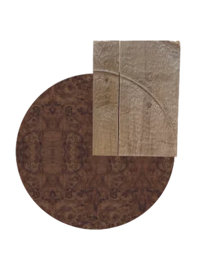 Luna Radica Di Noce Credenza by Pietro Meccani for Meccani Design, 2022
