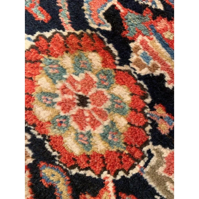1920s Fine Hand Knotted Persian Antique Serapi For Sale - Image 12 of 12