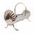 Charming and unique vintage silver-plated biscuit tray featuring an elegant, timeless shell motif design. In excellent...