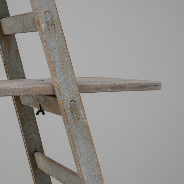 Mid 20th Century French A-Frame Ladder Shelf For Sale - Image 13 of 18