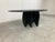Vintage Black Stone Coffee Table, 1980s For Sale - Image 11 of 12