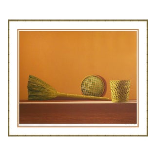 1980s Still Life with Broom, Stephen Neil Lorber For Sale