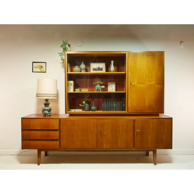 Mid-Century 2-Piece Highboard in Rosewood, Germany, 1960s For Sale - Image 6 of 18