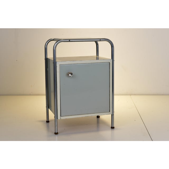 1930s Czechoslovakian Bedside Table, 1930 For Sale - Image 5 of 11