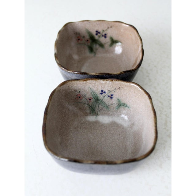 Vintage Studio Pottery Bowls Pair For Sale - Image 11 of 12