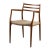 Model 62 Teak Dining Armchair by n.o. Møller For Sale