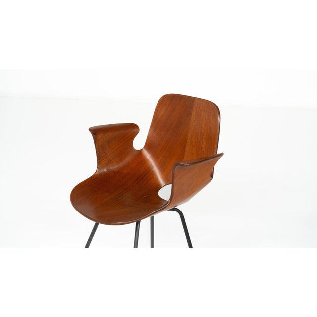 1960s Medea Desk Chair from Vittorio Nobili, Italy, 1955 For Sale - Image 5 of 8