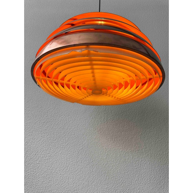 Model T325/450 Pendant Lamp in Copper by Hans-Agne Jakobsson, Markaryd, Sweden, 1960s For Sale - Image 13 of 18
