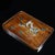 Chinese Vintage Rosewood Tray With Mother-of-Pearl Dragon - Brass Mounted Tea Tray For Sale - Image 3 of 9