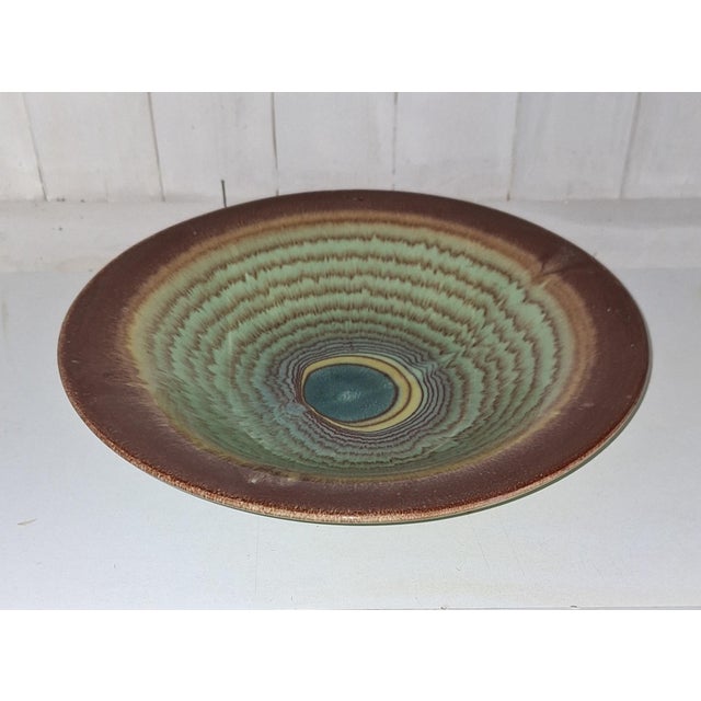 1950s Mid-Century Modern German Ceramic Bowl, 1950s For Sale - Image 5 of 5