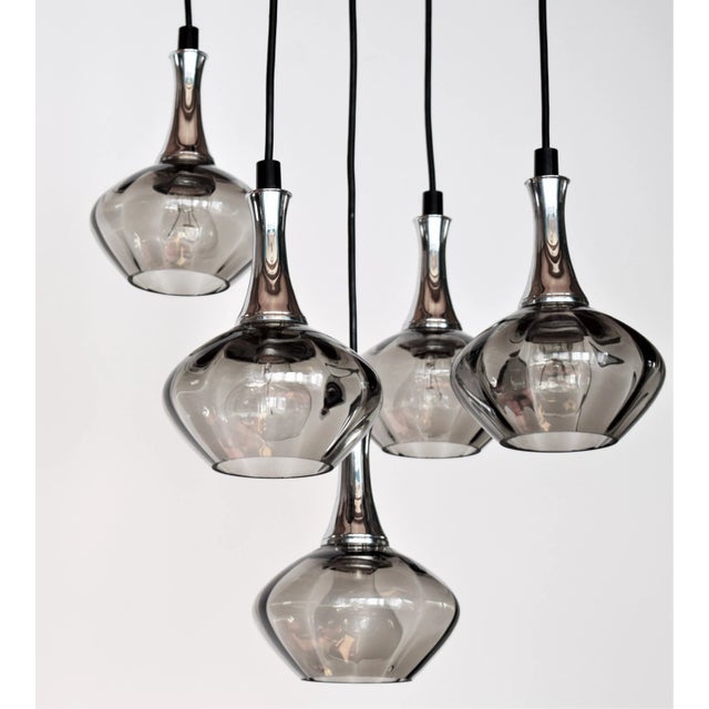 1970s Vintage Glass Lamp, 1970s For Sale - Image 5 of 7