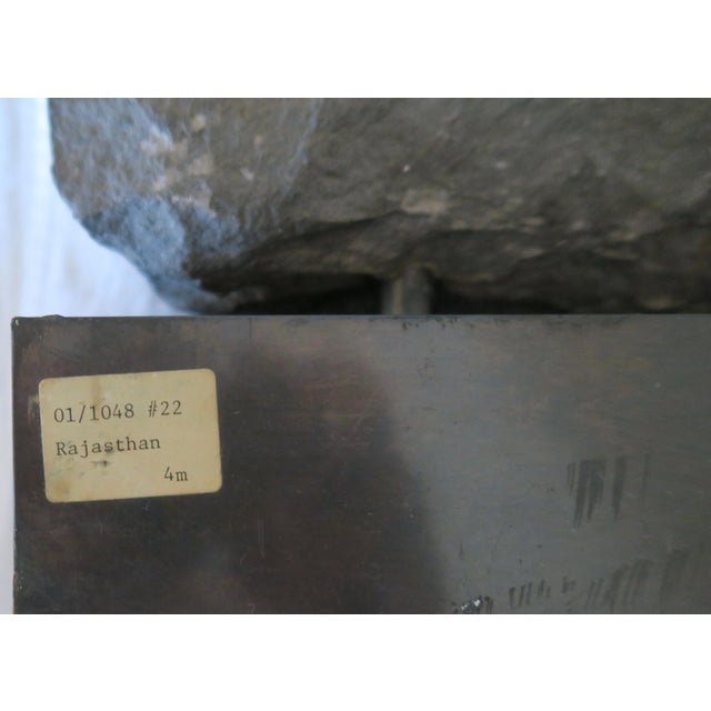 Rajasthan Artist, Indian Goddess Sculpture, 12th Century, Stoneware For Sale - Image 4 of 5