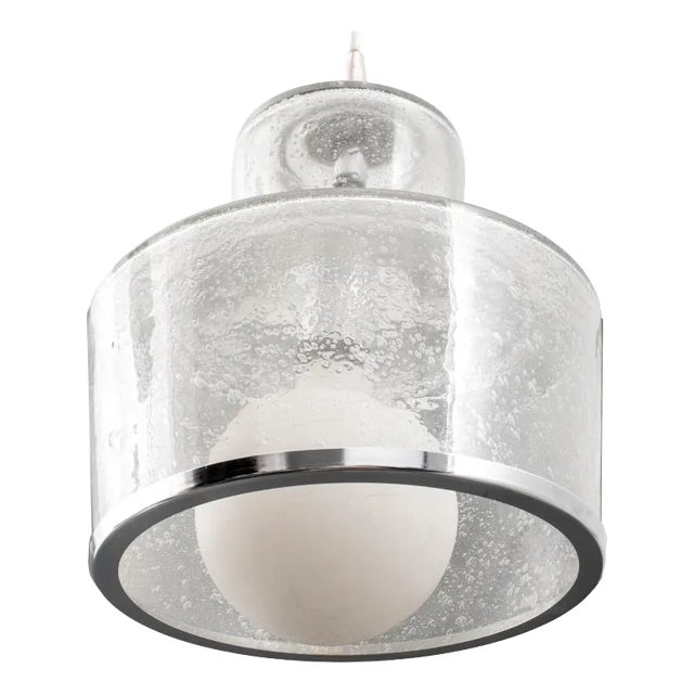 Jamie Young Lafitte Glass Pendant Lamp For Sale