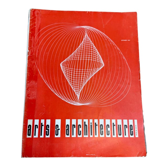 Sept 1953 Reed and Follis Arts & Architecture Modernism Magazine For Sale