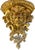 Italian 18c Style Dessin Fournir Italian Giltwood Figural Corbel Shelf Sconce 1 of 2 For Sale - Image 3 of 3