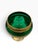 Vintage Murano Emerald Green "Tre Fuochi" 24k Gold Venetian Glass Lidded Urn For Sale In West Palm - Image 6 of 8