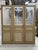 Art Nouveau Wooden and Engraved Glass Partition Doors, 20th Century, Set of 3 For Sale - Image 3 of 5