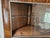 Art Deco Corner Display Cabinet in Walnut with Sliding Glass and Compartment, 1930s For Sale - Image 14 of 18