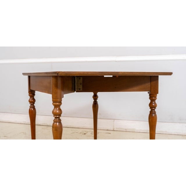 Harden Cherry Triangular Napkin Dropleaf Table For Sale In Philadelphia - Image 6 of 15