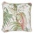 Contemporary Schumacher Tropique Pillow in Blush - - 18ʺW × 18ʺH For Sale