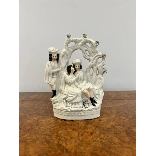 Antique Victorian Staffordshire Figurine, 1870s For Sale - Image 3 of 5