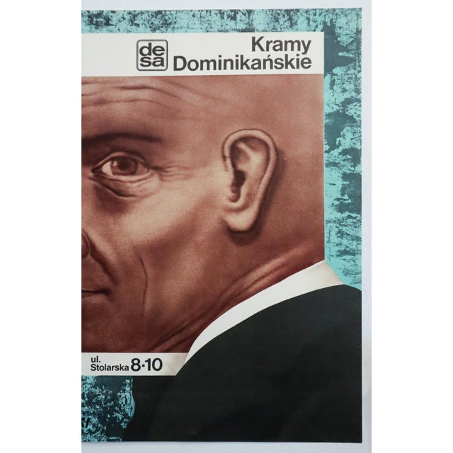 Illustration 1984 Original Polish Exhibition Poster, Leszek Zebrowski at Galeria Plakatu For Sale - Image 3 of 4