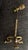 Early 20th Century English Brass Candlesticks With Lion Paw Tripod Bases - A Pair For Sale - Image 16 of 17