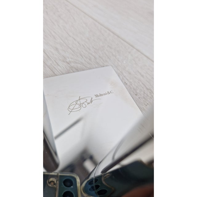 Pompei Steel Vase by Gio Ponti for Molteni & C., 2000s For Sale - Image 5 of 9