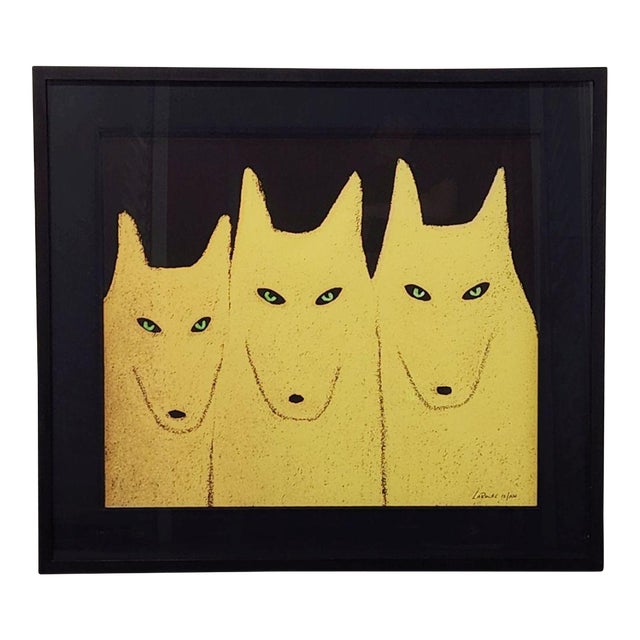 1990s Tres Amigos - Limited Edition Giclee by Southwest Artist Carole LaRoche For Sale