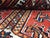 Vintage Red Qashgai Pictorial Hand Woven Runner Rug 3'3 X 12'2 For Sale - Image 10 of 11