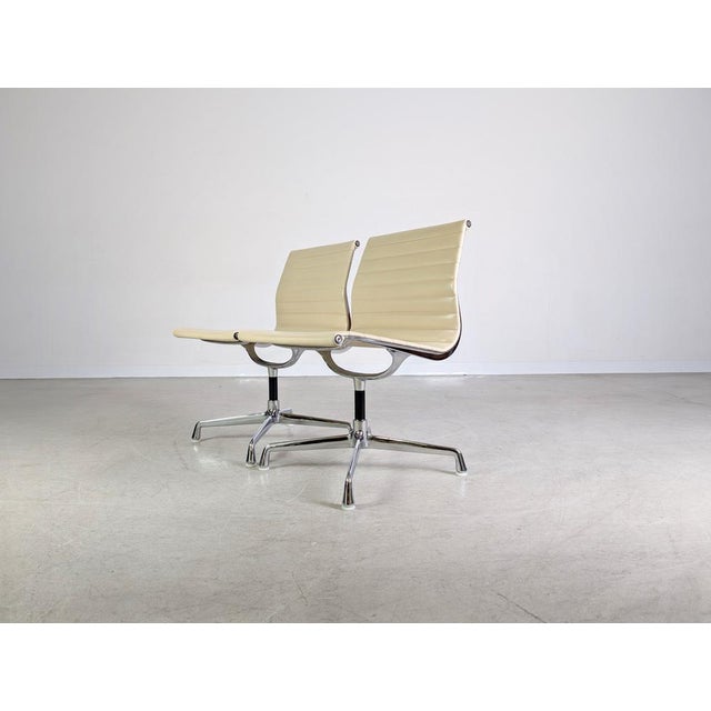 Herman Miller EA 106 Chairs by Charles and Ray Eames for Herman Miller, Set of 2 For Sale - Image 4 of 13