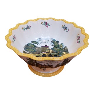 C.1900 Copeland Spode Footed Bowl For Sale