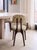 Beige Silhouette Dining Chair in Embroidered Fabric from Insidherland For Sale - Image 8 of 11