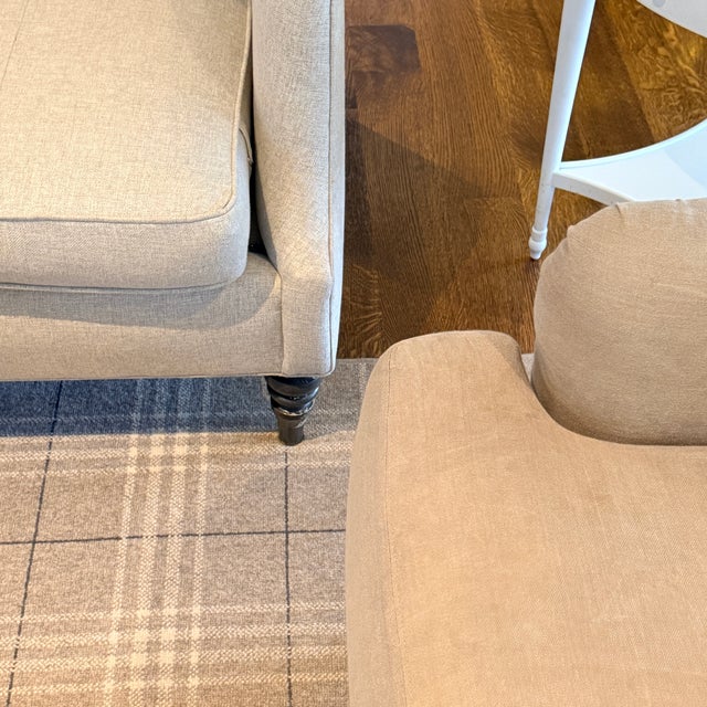 Transitional Vanguard Bench Seat Sofa For Sale - Image 3 of 13