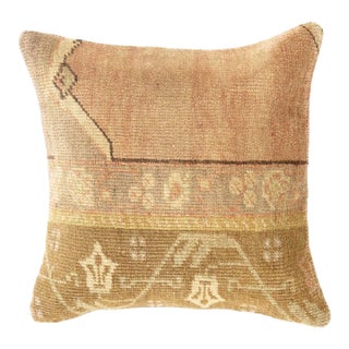 Pasargad DC Vintage Hand Knotted Rug Turkish Pillow For Sale