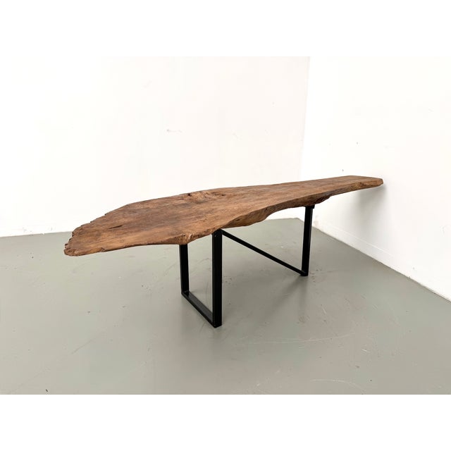 1990s Organic Coffee Table in Poplar, 1990s For Sale - Image 5 of 18