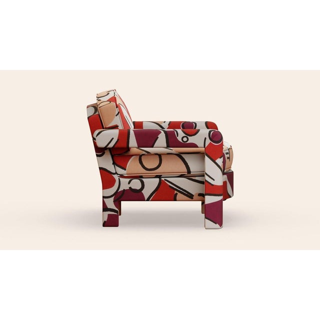 Grenadine Elio Lounge Chair by Ceraudo For Sale - Image 4 of 8