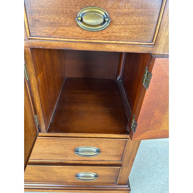 Craftique Mahogany Federal Style 54" Sideboard-Buffet For Sale - Image 11 of 17