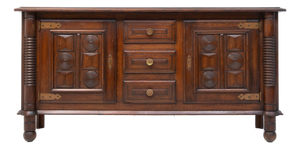 Oak Sideboard by Charles Dudouyt, France, 1940