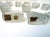 French Set of 12 Art Deco Baccarat Crystal Cale-Assiettes (Plate Wedges) With Original Baccarat & Vessière Labels For Sale - Image 3 of 8