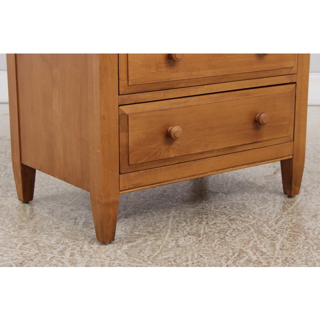Ethan Allen Maple Country Colors Nightstand For Sale - Image 10 of 12