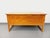 Vintage Sled Foot Executive Desk in Pine, 1970s For Sale - Image 6 of 11