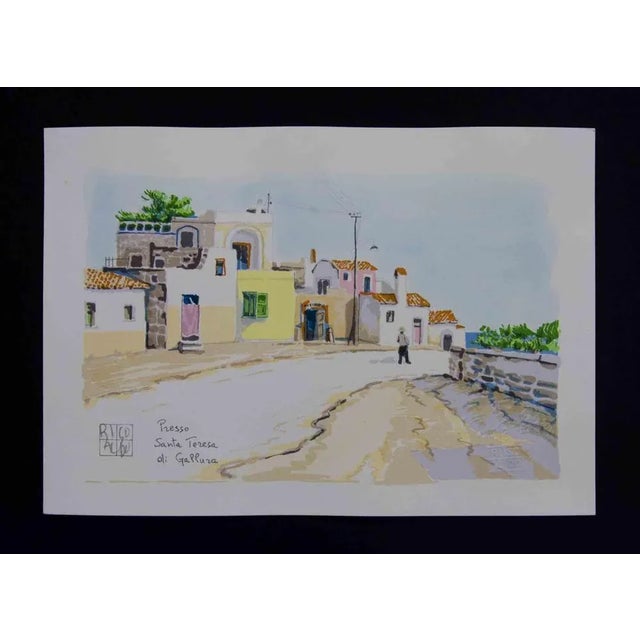Lithograph on Magnani-Pescia paper. Paper size 17,5 cm x 24,5 cm work size 14,5 cm x 22 cm .Excellent condition, no...