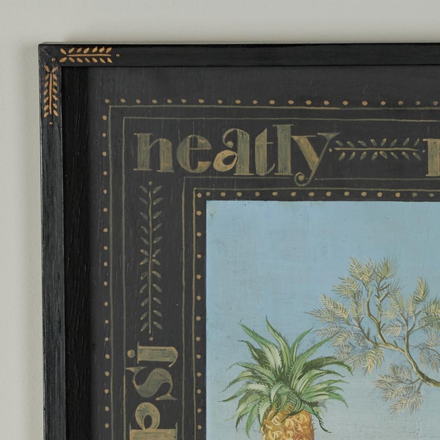 Pair of Vintage Whimsical Paintings of Dogs in Decorative Frames by Stephanie Hoppen For Sale - Image 13 of 18