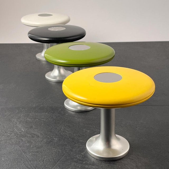 German Space Age Coat Hooks in Wood and Aluminum from Schönbuch, 1970s, Set of 4 For Sale - Image 12 of 13