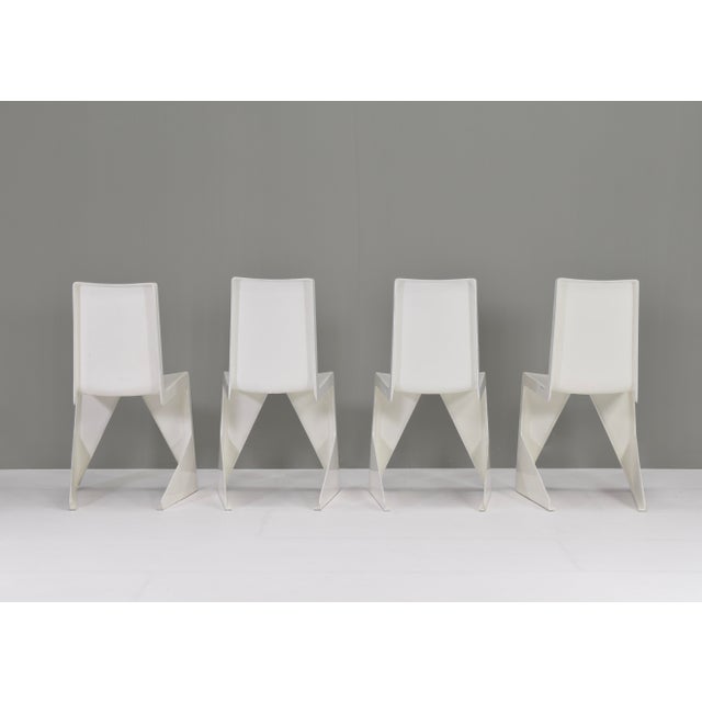 LRC Dining Chairs by Wiel Arets for Lensvelt, 2005, Set of 4 For Sale - Image 4 of 12