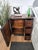 Italian Art Deco Bedside Tables in Wood and Brass, 1940s, Set of 2 For Sale - Image 4 of 12